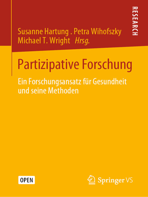 Title details for Partizipative Forschung by Susanne Hartung - Available